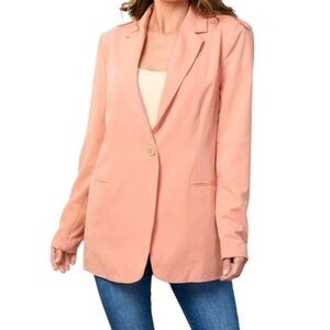 Women's Peach Blazer